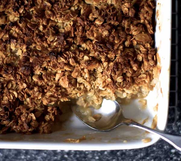 CT September Happenings Smitten Kitchen Apple Breakfast Crisp