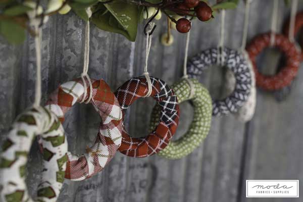 CT Make & Take Sweetwater Ring Garland