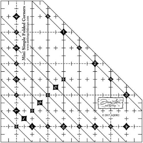 Mini Simple Folded Corners Ruler